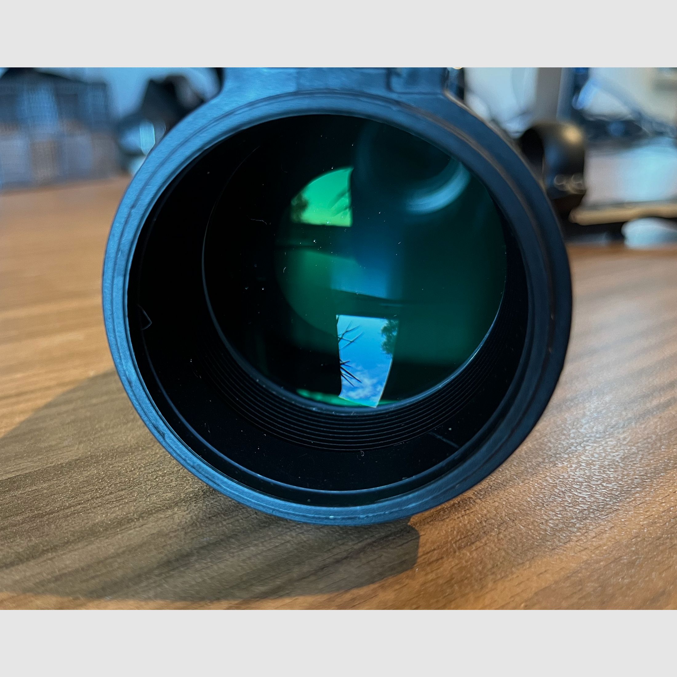 LEICA AMPLUS 6 2.5-15x50i Zielfernrohr (BDC), Absehen L - 4a + Flip Cover vorne