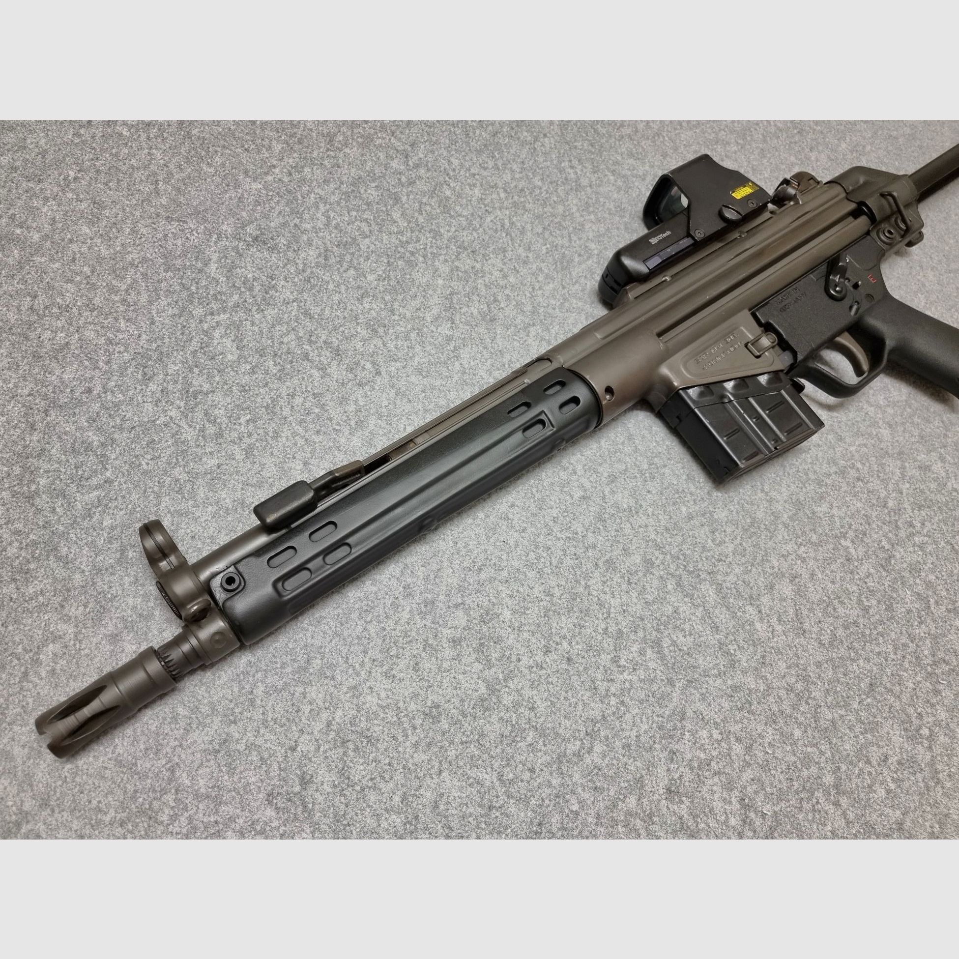 Schwaben Arms SAR M41 Kommando - wie Heckler&Koch G3K mit reichlich Zubehör! .308 Winchester - kein Offizier