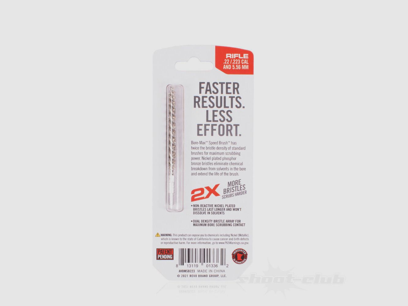 Real Avid Bore-Max Speed Brush .22/.223