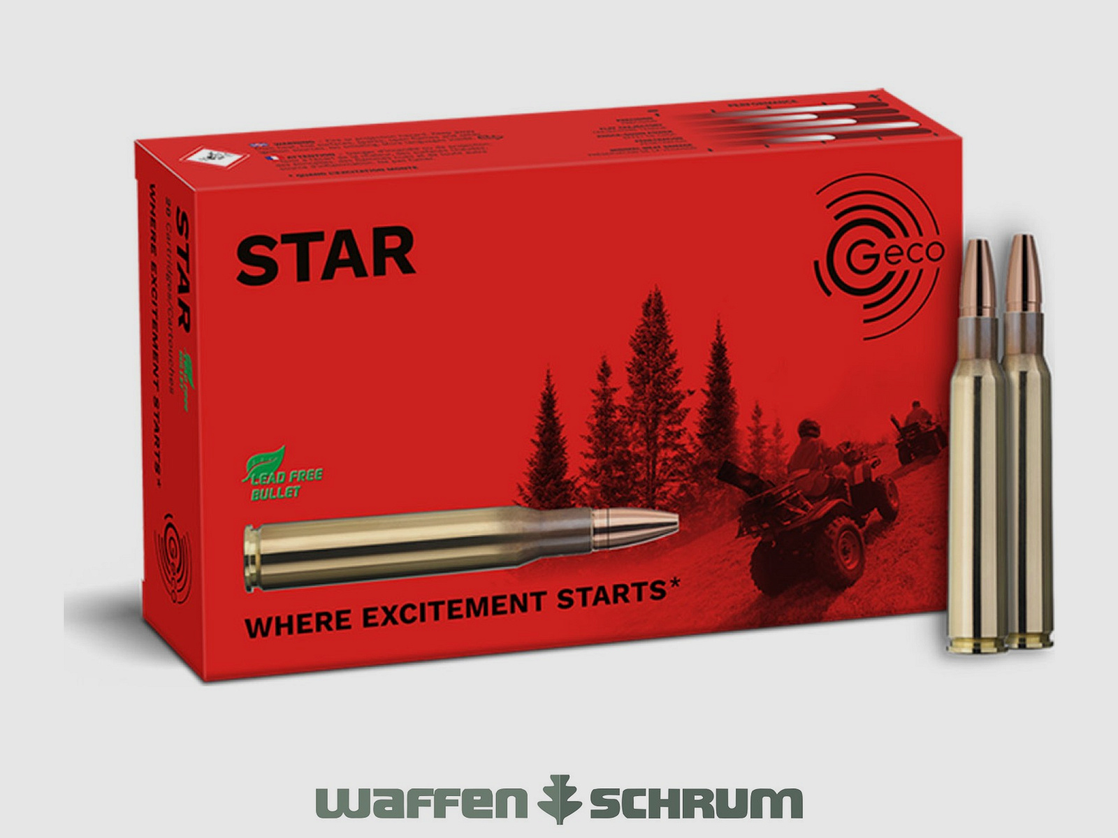 Geco Star 16,2g - 250gr 9,3x62