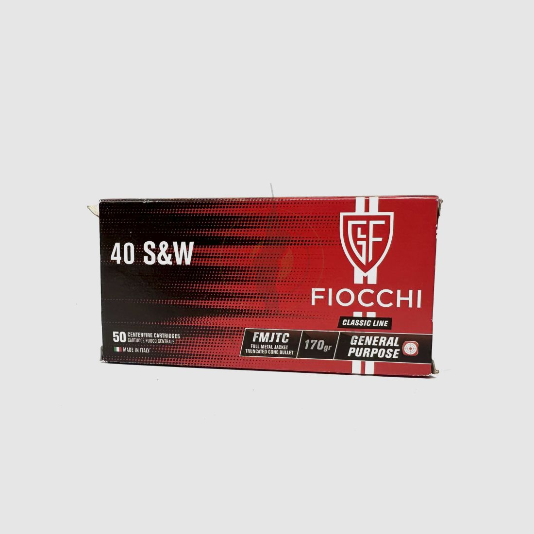 Fiocchi .40 S&W FMJTC 170gr/11g
