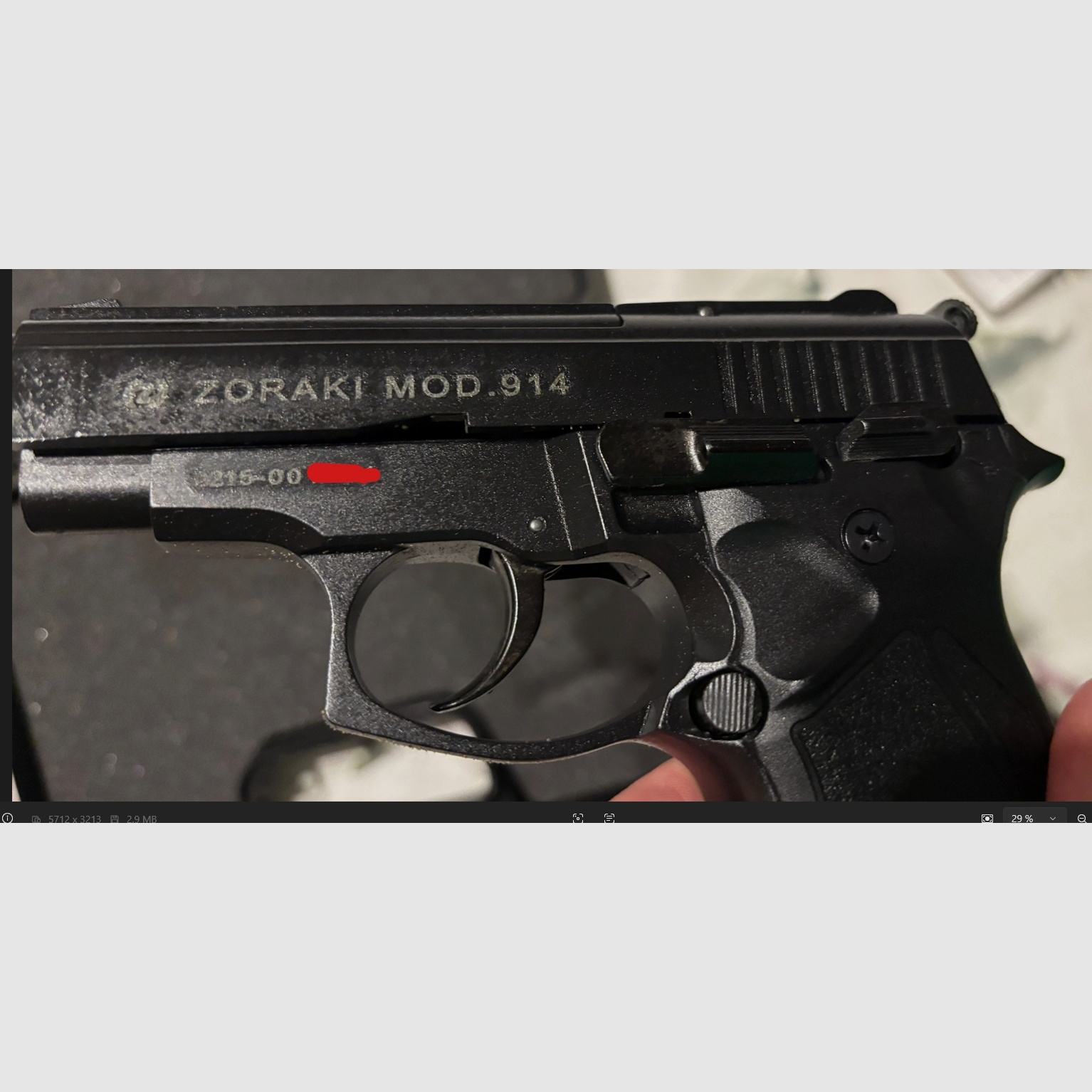 Zoraki 914 alte PTB 922 neuwertiger Zustand