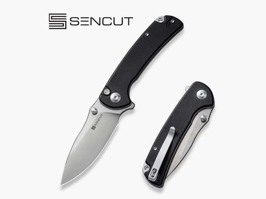 Nóż składany Sencut Pulsewave Black G10, Satin 9Cr18MoV (S23032-1)