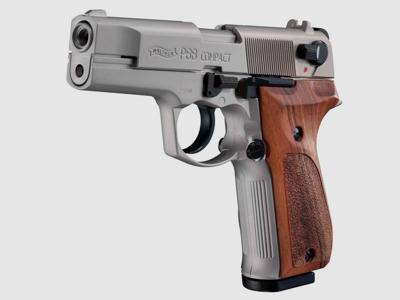 Umarex 316.02.03 Walther P88 9 mm P.A.K. Bicolor Holzgriffschalen Pyro