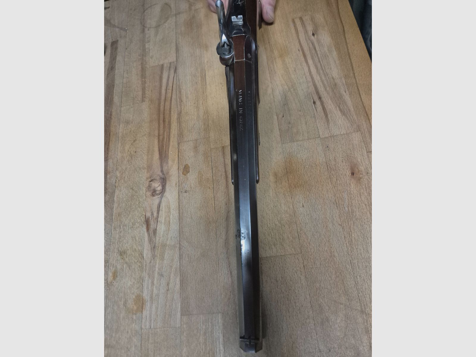 Percussion target pistol "Mang in Graz, image 3 of 4