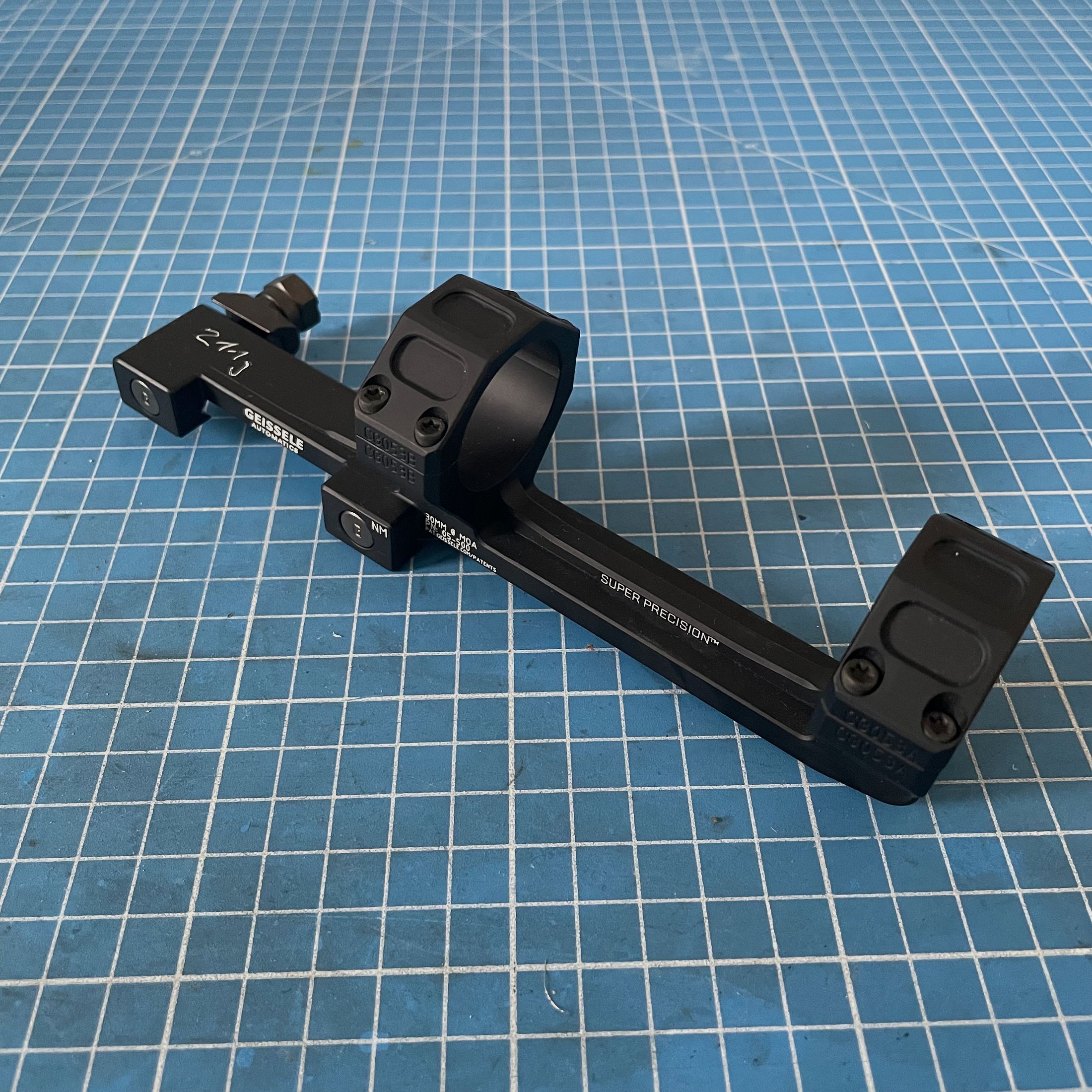 Geissele Super Precision montaggio per telescopio 30 mm, 0 MOA