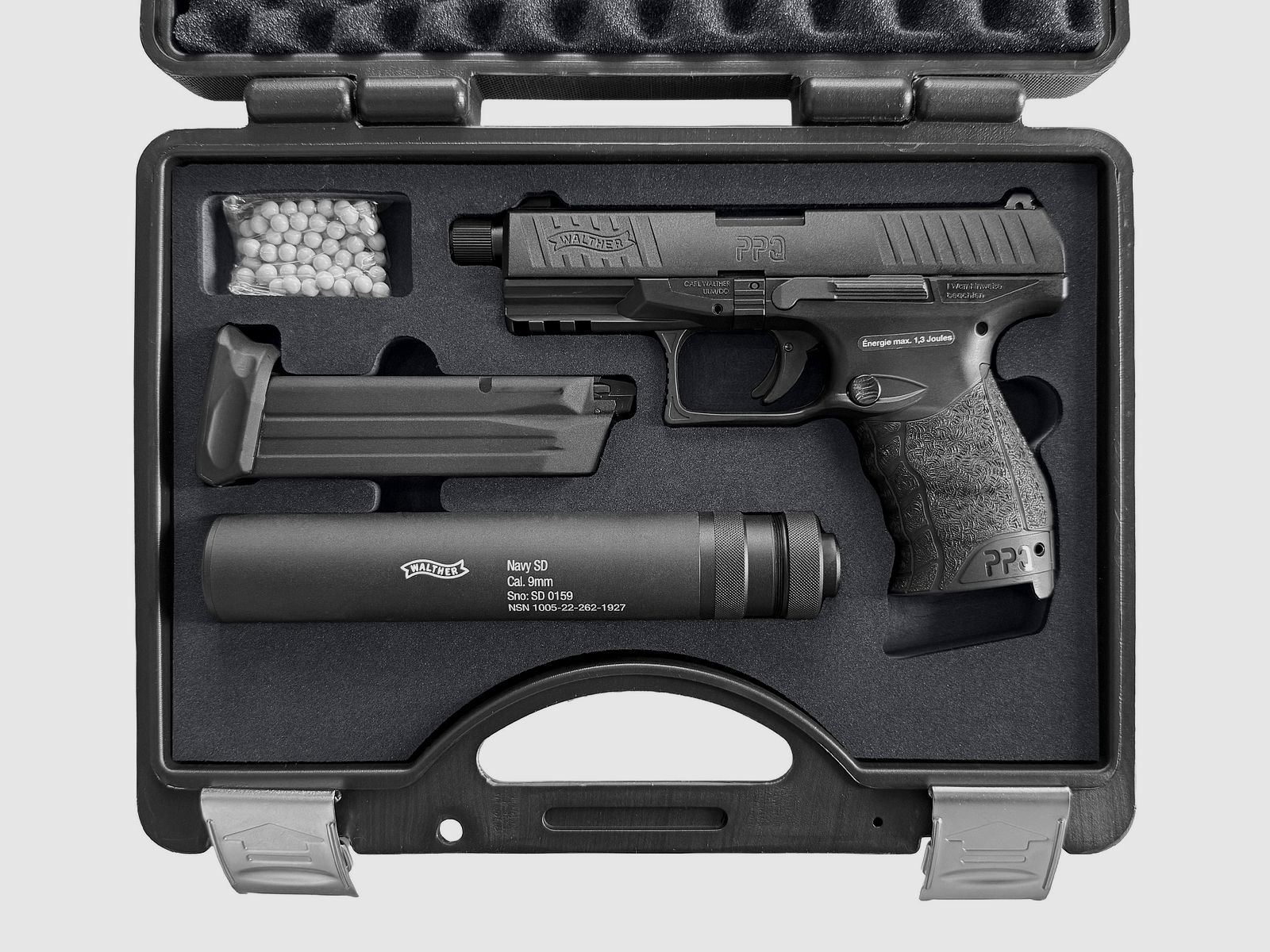 Kit de servicio Walther PPQ M2 Navy FM CO2 Blowback 6mm - NUEVO