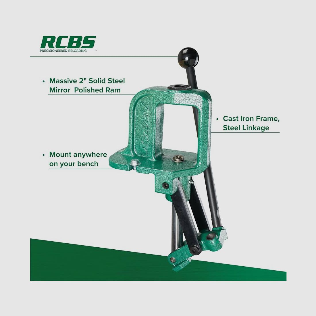 RCBS #09353 Rebel eenstationpers