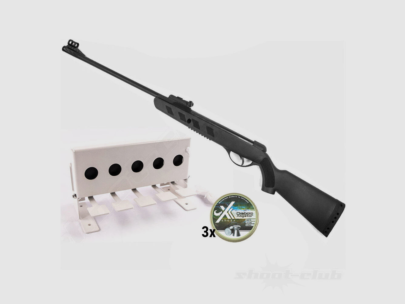 German Sport Gun GSG AN500 Biathlon Set 4,5mm Diabolos