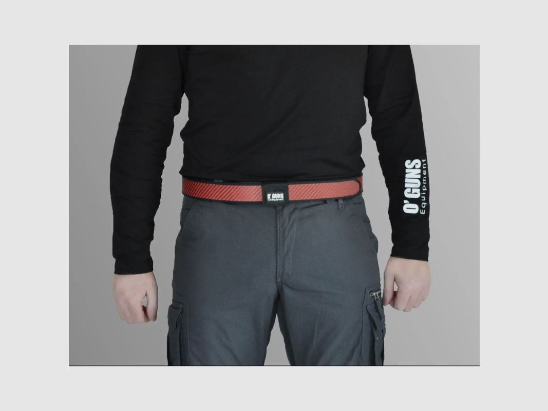 OGUNS CINTURONE CARBON RED 130 CM, image 7 sur 7