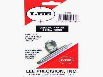 LEE PRECISION LEE LENGTH GAUGE/ SHELLHOLDER, 6.5X55 SWEDE