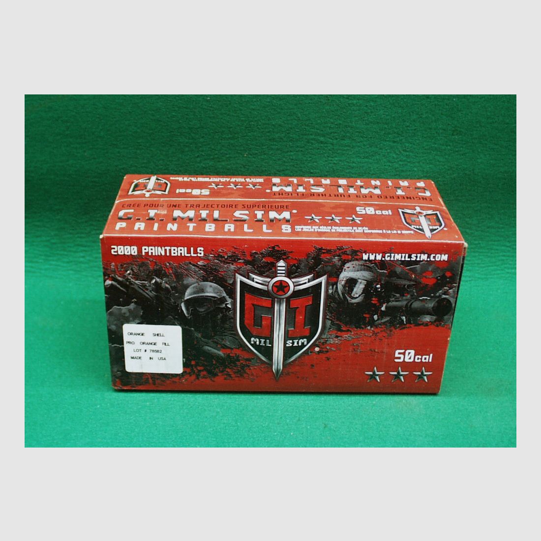 G.I. Milsim Paintball Gotcha-Kugeln