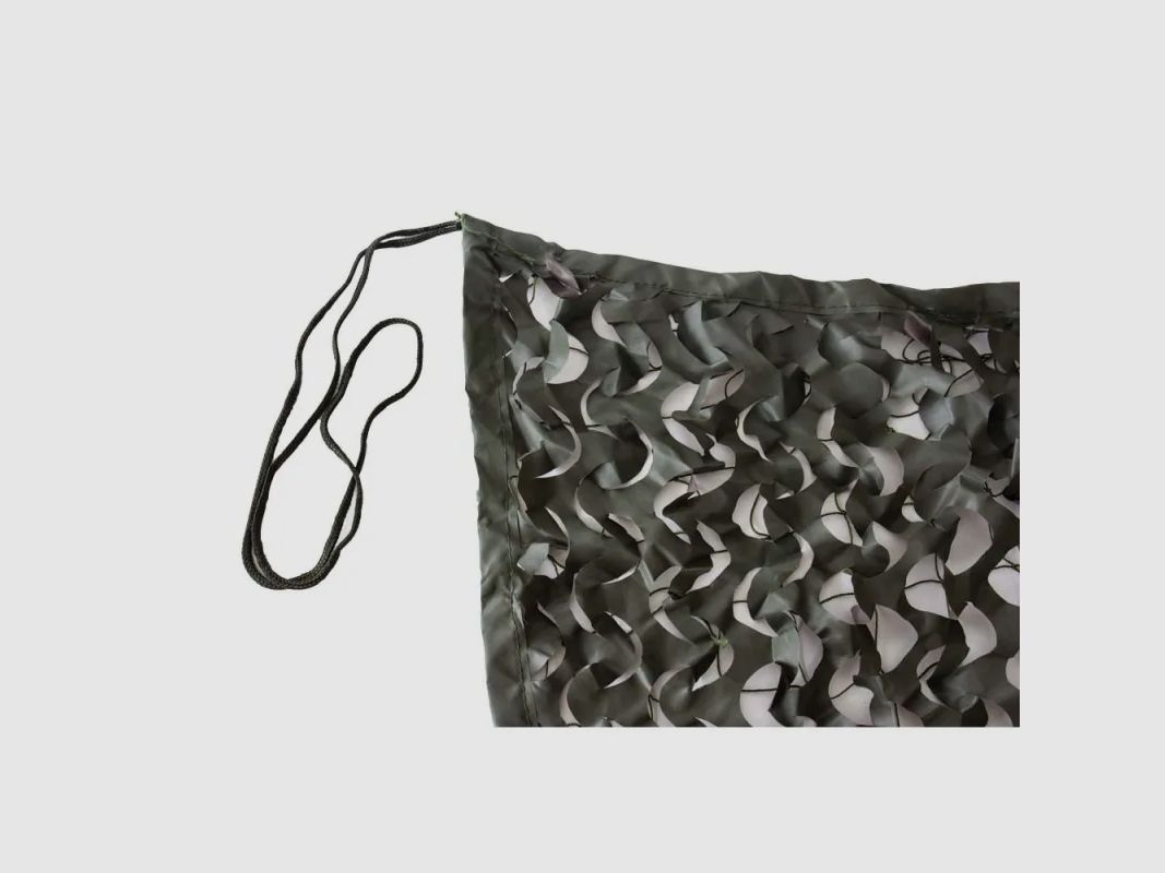 Verstärktes UV-beständiges Camouflage-Netz aus Polyester braun khaki 1,5x3m, Bild 1 von 6