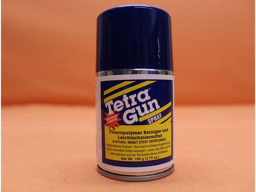 Tetra Gun Tetra Gun Fluorpolymer Reiniger (201iG1) 106g Sprühdose Fluorpolymer Reiniger und Leichtschmiermittel