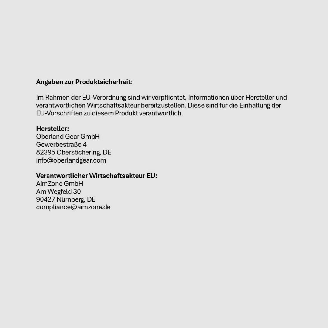 AimZone AimZone Riflebag 105H black/grey Waffentasche (ca. 106x36x6cm) gepolstert m Schulterriemen/ MOLLE