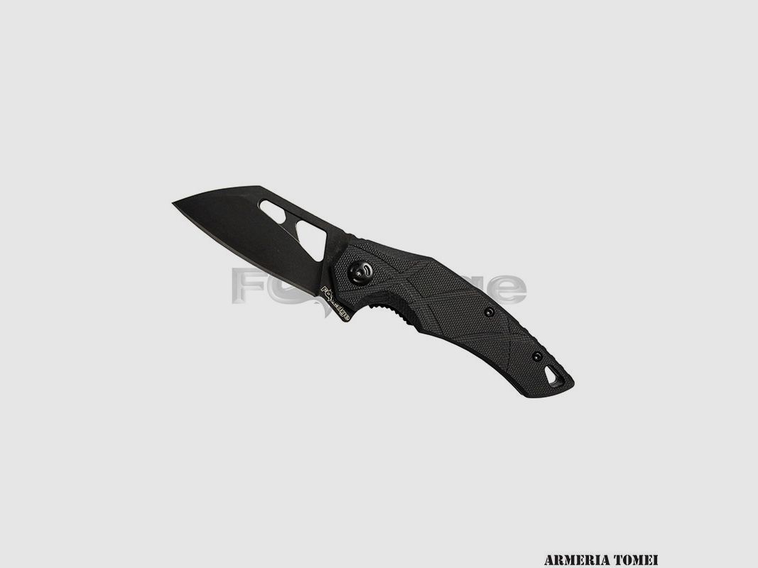 FOX EDGE – ATRAX FOLDING KNIFE BLACK STONEWASHED, immagine 1 di 2
