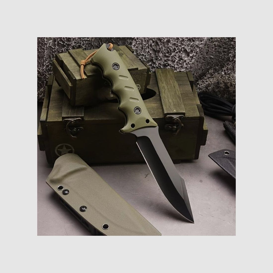 FrontierForce Trailblazer Knife *grün`*