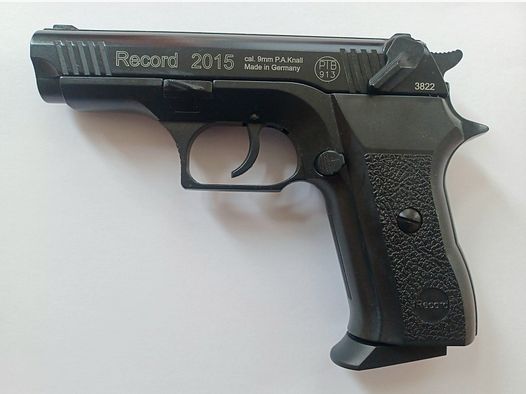 Record 2015 cal. 9mm P.A.K.