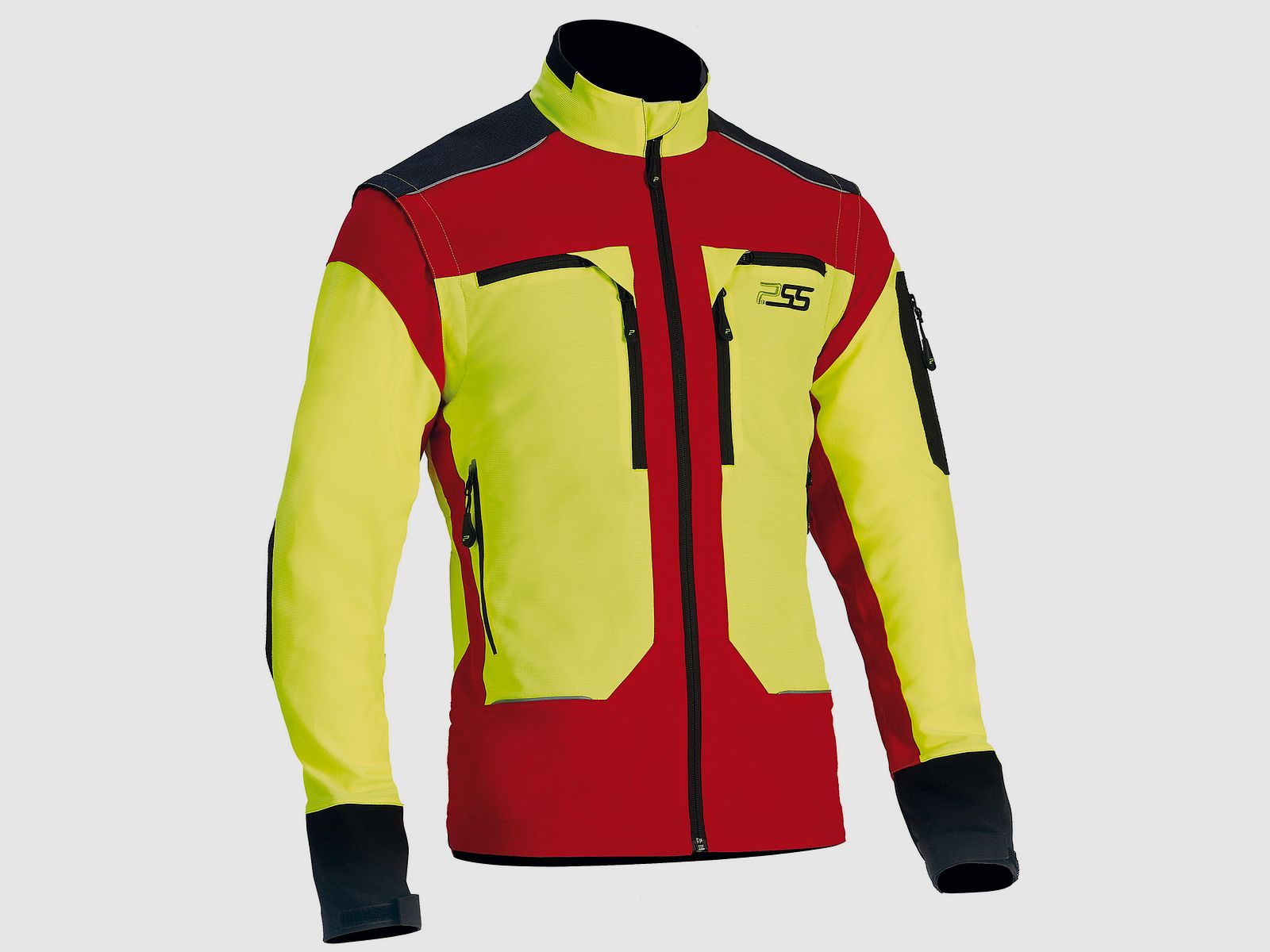 PSS X-treme Vario Stretchjacke gelb/rot