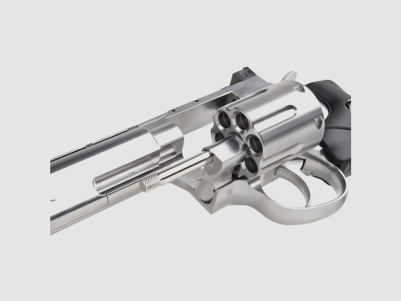 Dan Wesson 6" .177 Silver 4.5mm Air Pressure CO2