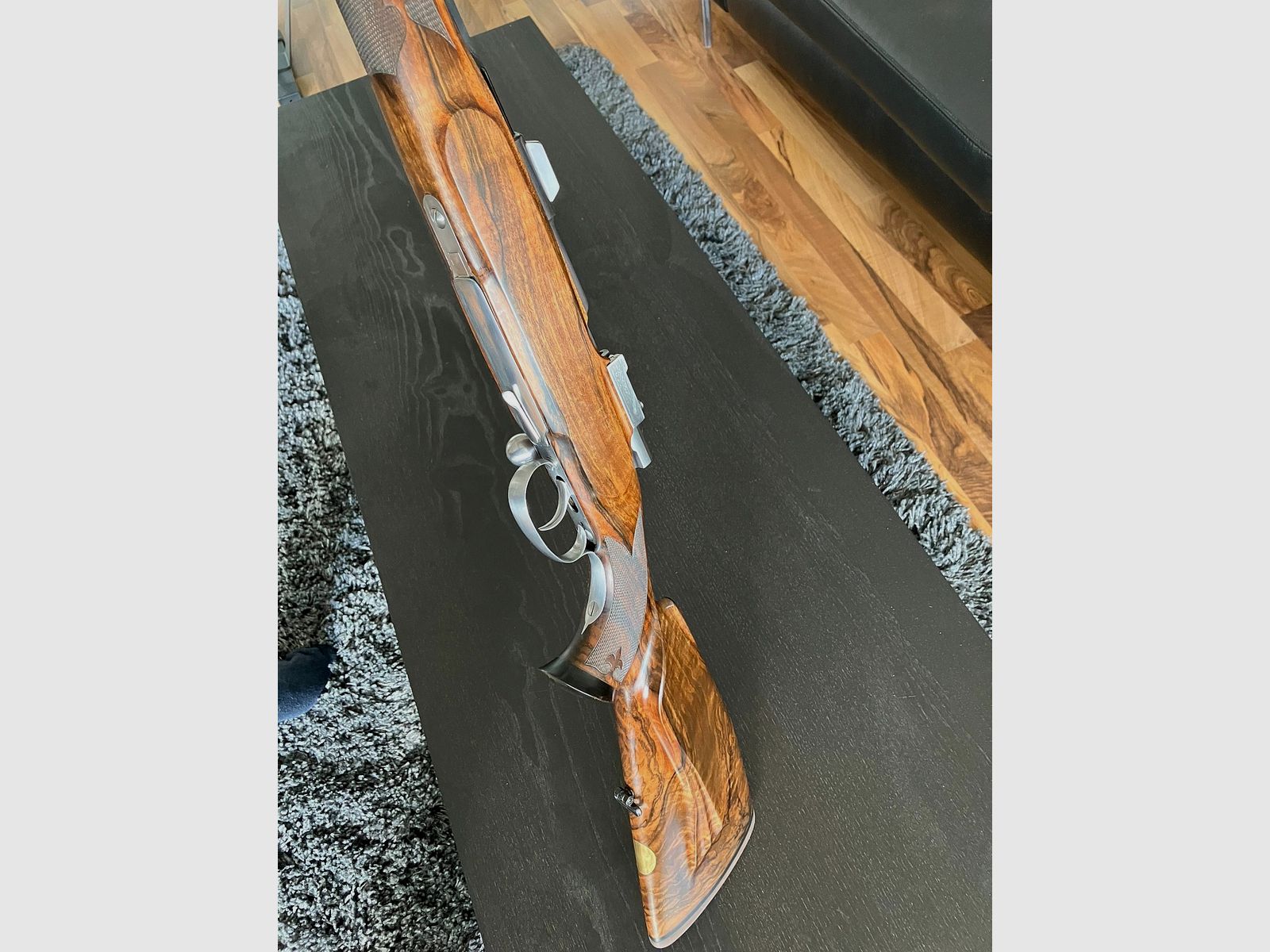 Einzigartiger Custom Mauser 98 8x64S Stutzen Zeiss Octagon Hansjoachim Hensel Kurpfalz