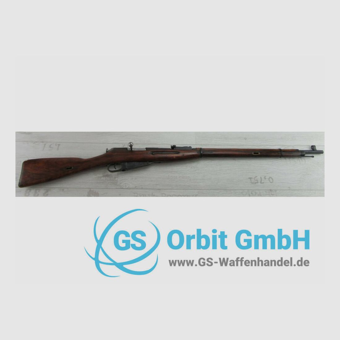 Mosin Nagant Mod. 1891 runde Systemhülse