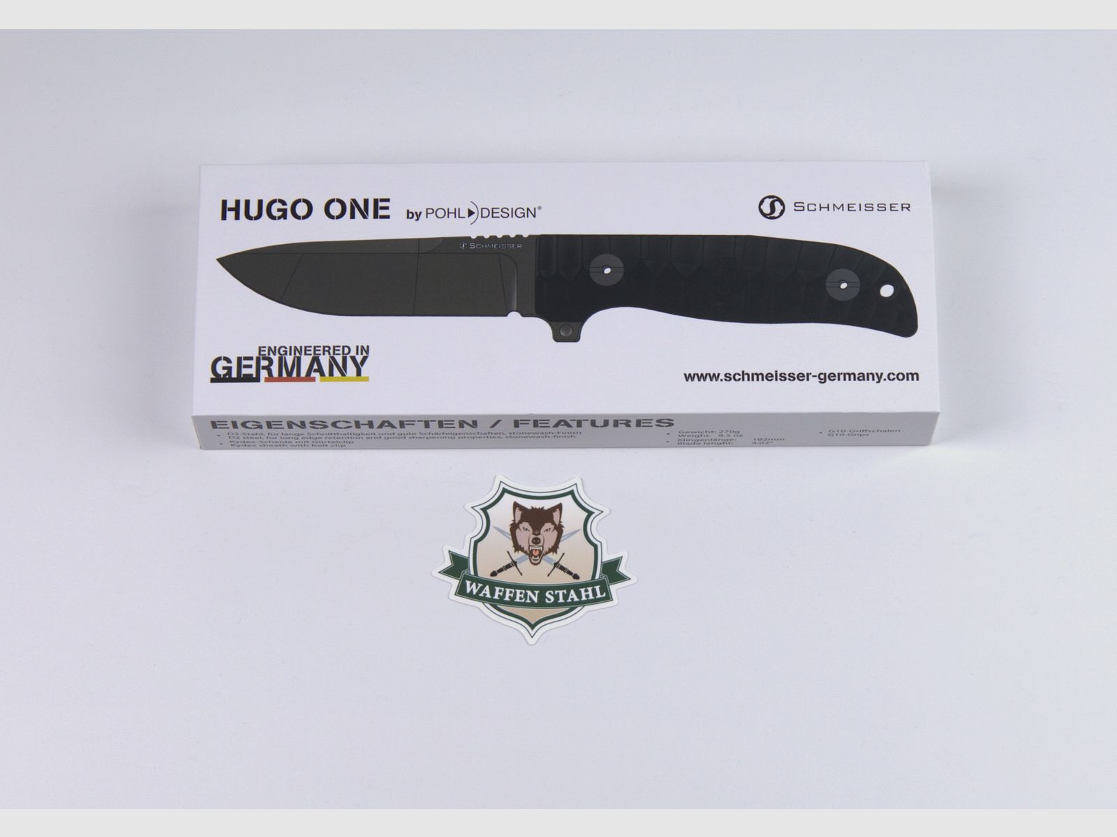 Schmeisser HUGO ONE Jagd-Messer / HUNTING KNIFE - UVP: 149,00 €