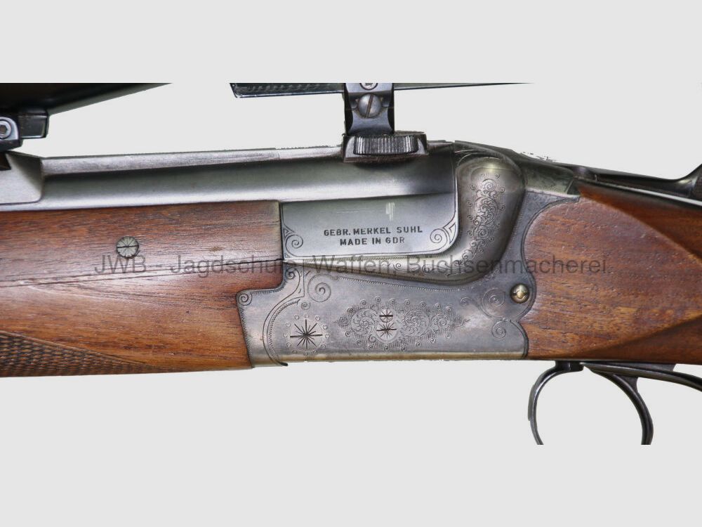 Merkel 210 Bockbüchsflinte mit variablem ZFR - 6,5x57R - 16/70