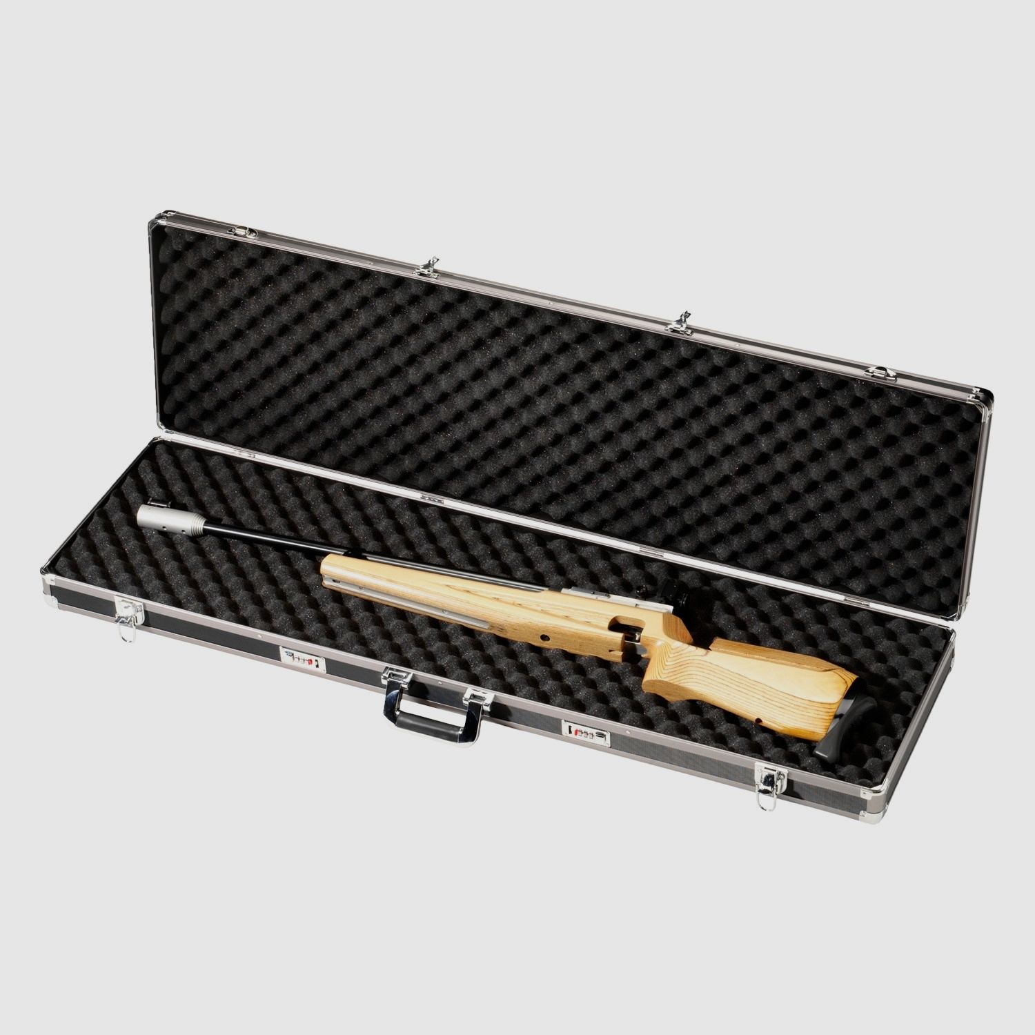 Fritzmann mallette de fusil Alu/noir 123x33x10