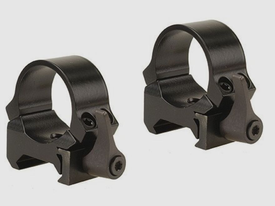 Leupold QRW Ringe 25,4mm low glänzend schwarz