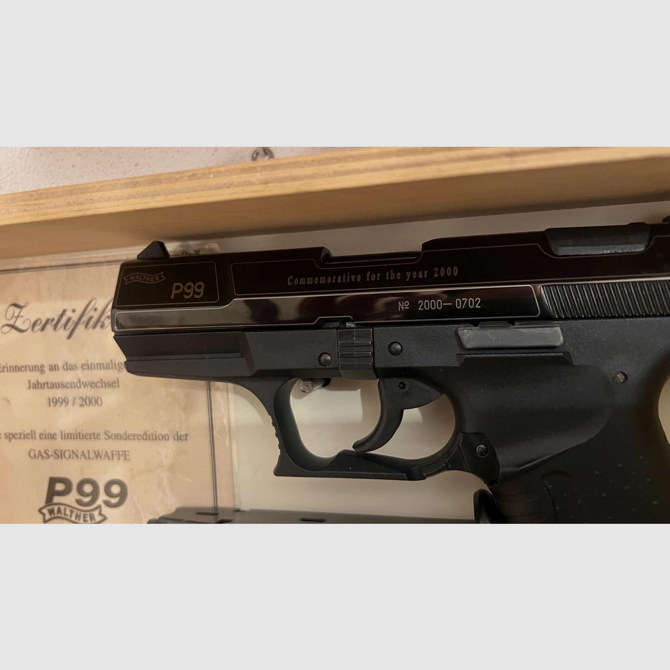 WALTHER P99 ‘LIMITED EDITION’ 2000 PTB 637, afbeelding 2 van 11