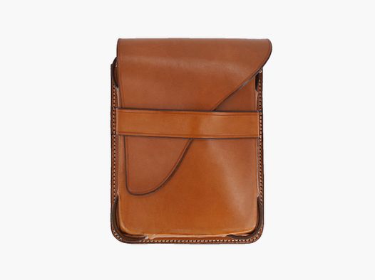 Triple K Tablettasche m/Trageriemen braun