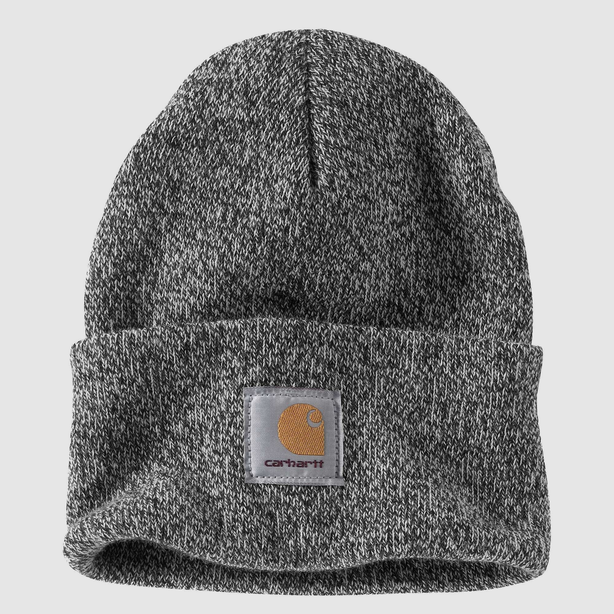 Beanie Carhartt Watch in maglia nera/bianca