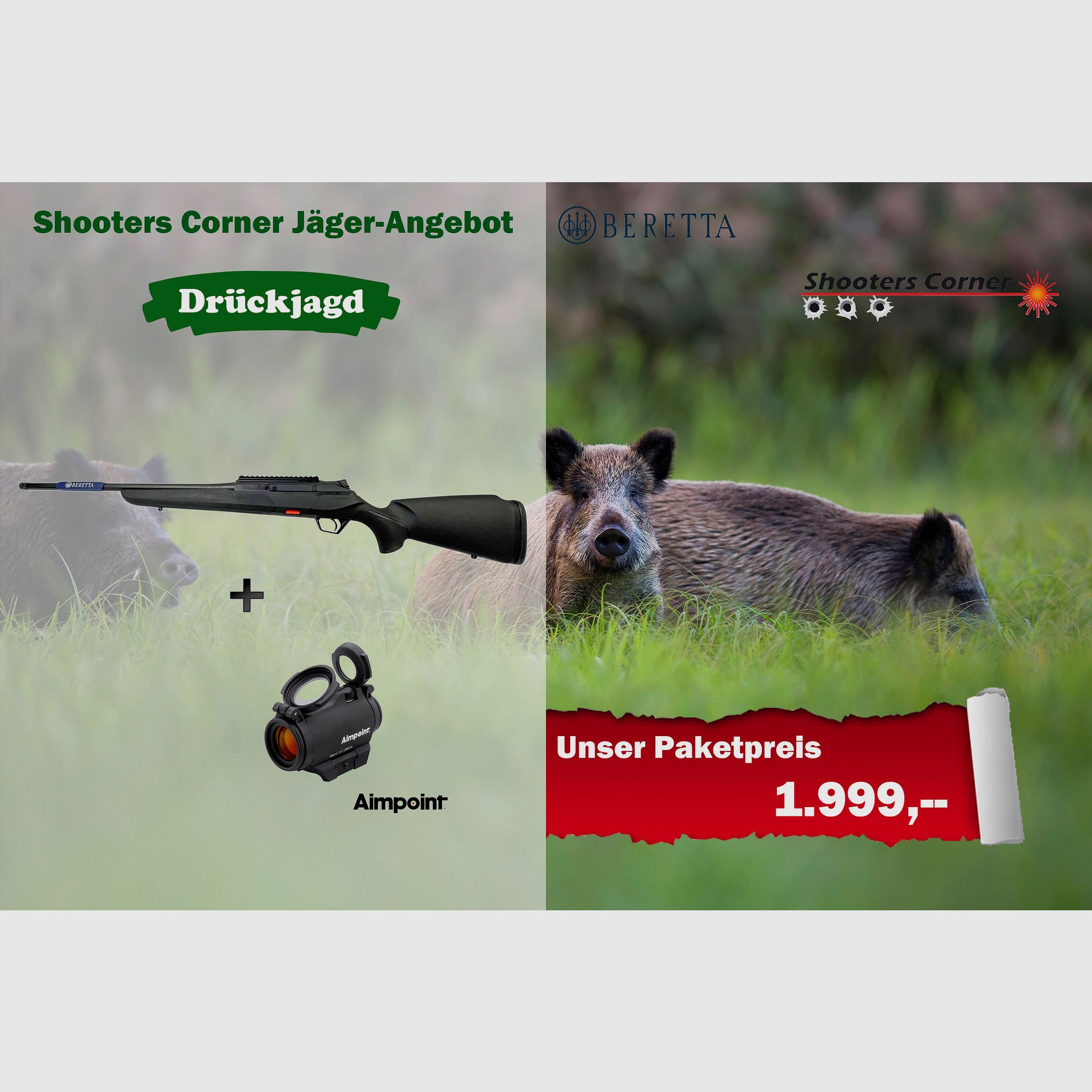 Beretta BRX1 Paket mit Aimpoint Micro H-2