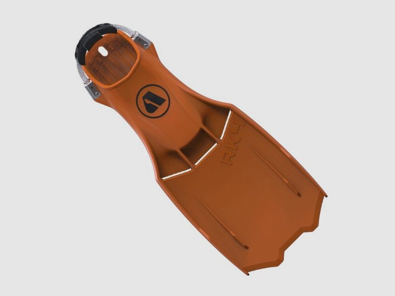 APEKS RK4 JET FIN ORANGE, afbeelding 1 van 2