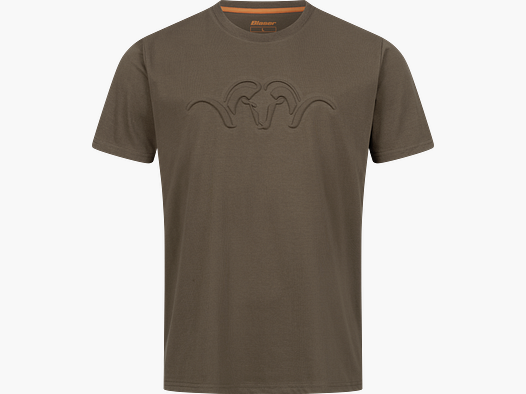 T-shirt Argali 3D Debossed pour homme marron foncé M