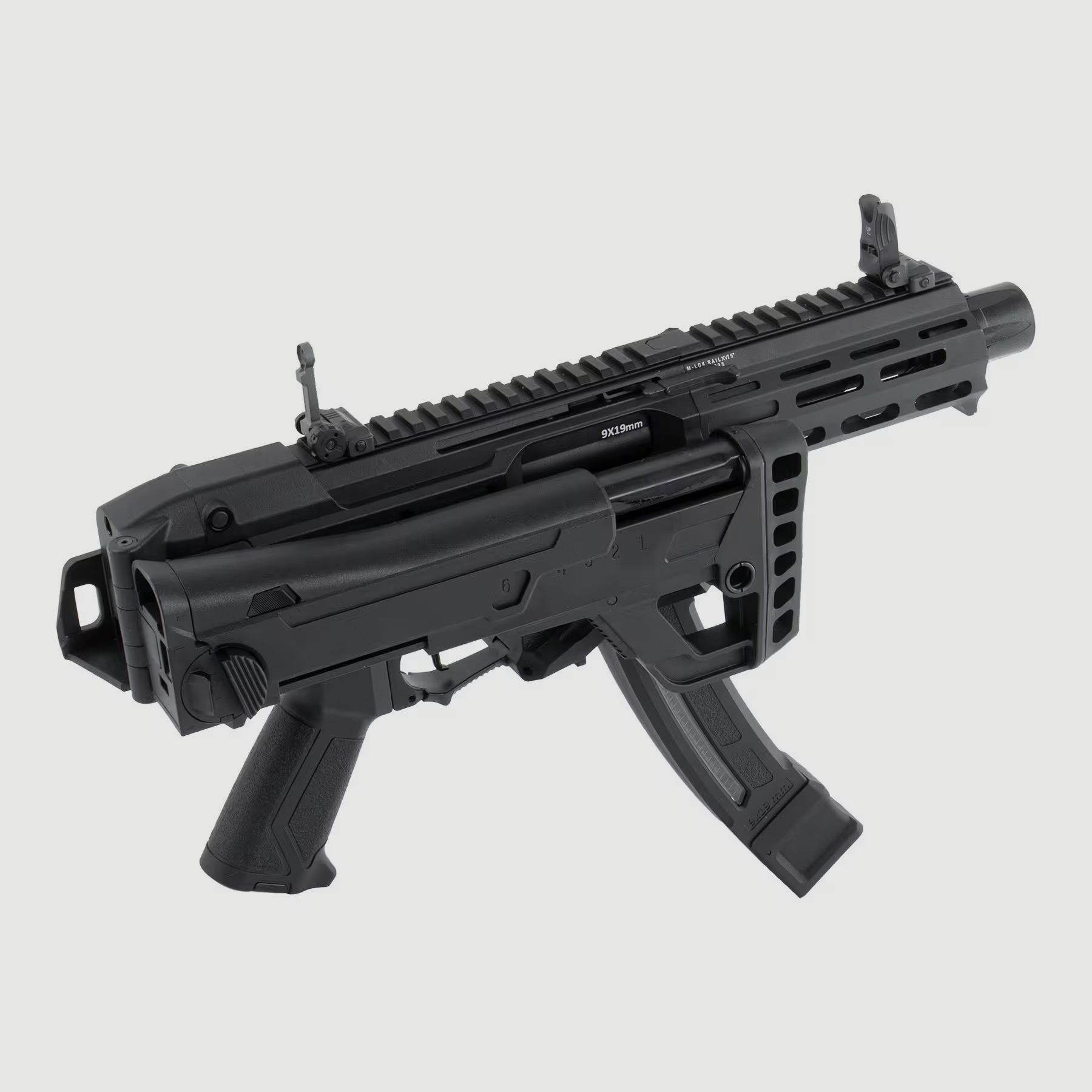 Softair - Gewehr - G&G MXC9 Enhanced AEG E.T.U. - ab 14 Jahren, unter 0,5 Joule + 2 High Cap Magazine