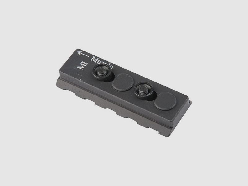 MIDWEST INDUSTRIES KEYMOD SCHIENE PICATINNY ALUMINIUM SCHWARZ 2,1″, Bild 3 von 3