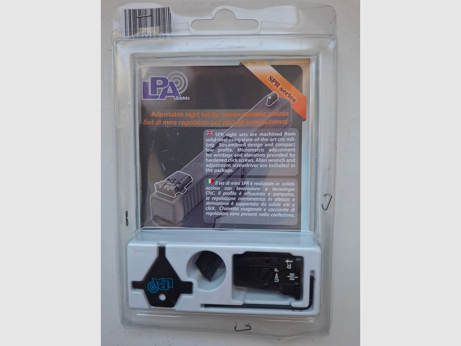 LPA Sights/ Sports adjustment for pistols. Fits almost all pistols. NEW