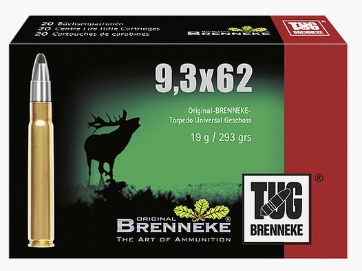 BRENNEKE TUG Kal. 9.3X62 293GR 19 G BTE 20