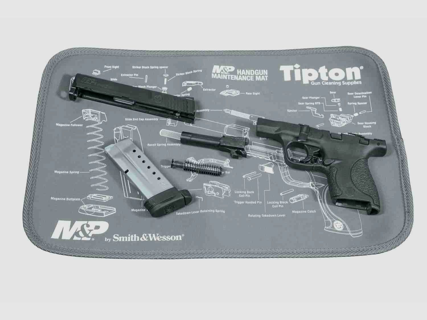 TIPTON – M&P Maintenance Mat 11″x17″, billede 2 af 2