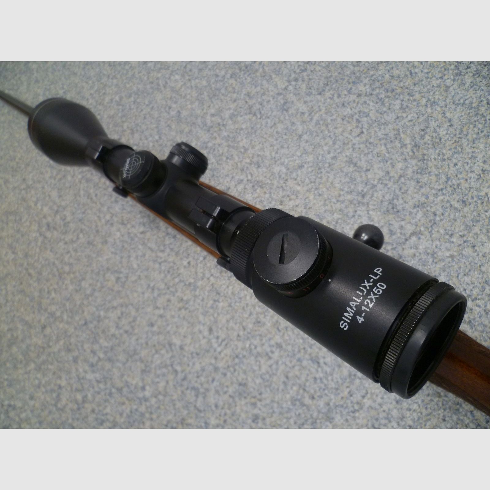 Repeater rifle Anschütz model 110 .243 Win. SD thread