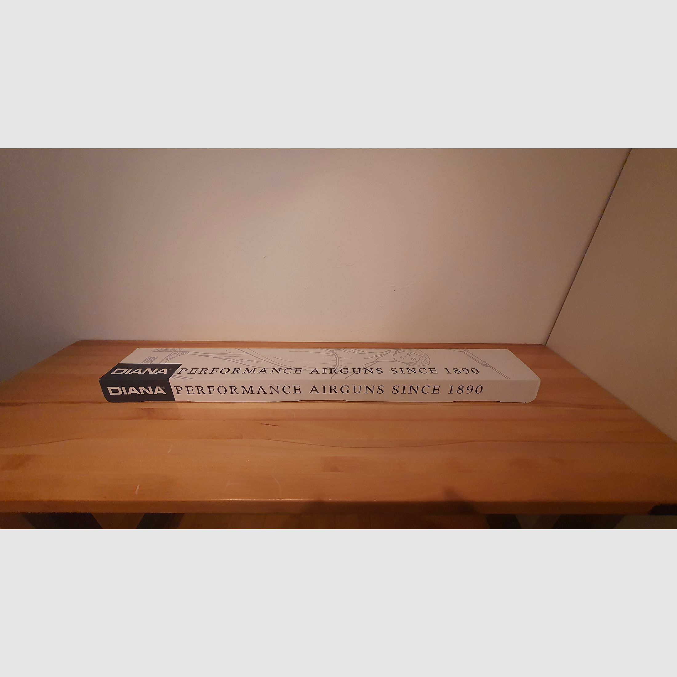 Luchtgeweer Diana 54 / Diana54 Airking in kaliber 4,5 mm ( Starre loop / Zijspaner )