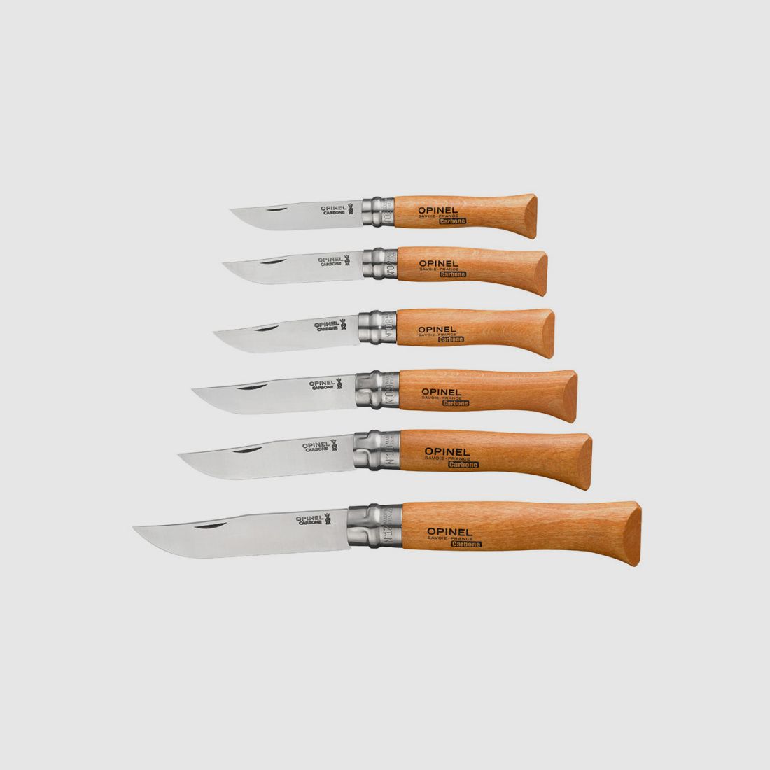 COUTEAU OPINEL N°06 CARBONE, image 1 sur 2