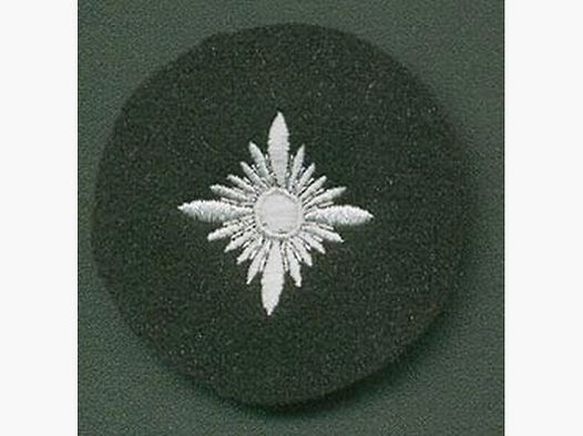 Oberschützen-Stern Wehrmacht auf schwarzem Stoff Repro !!!