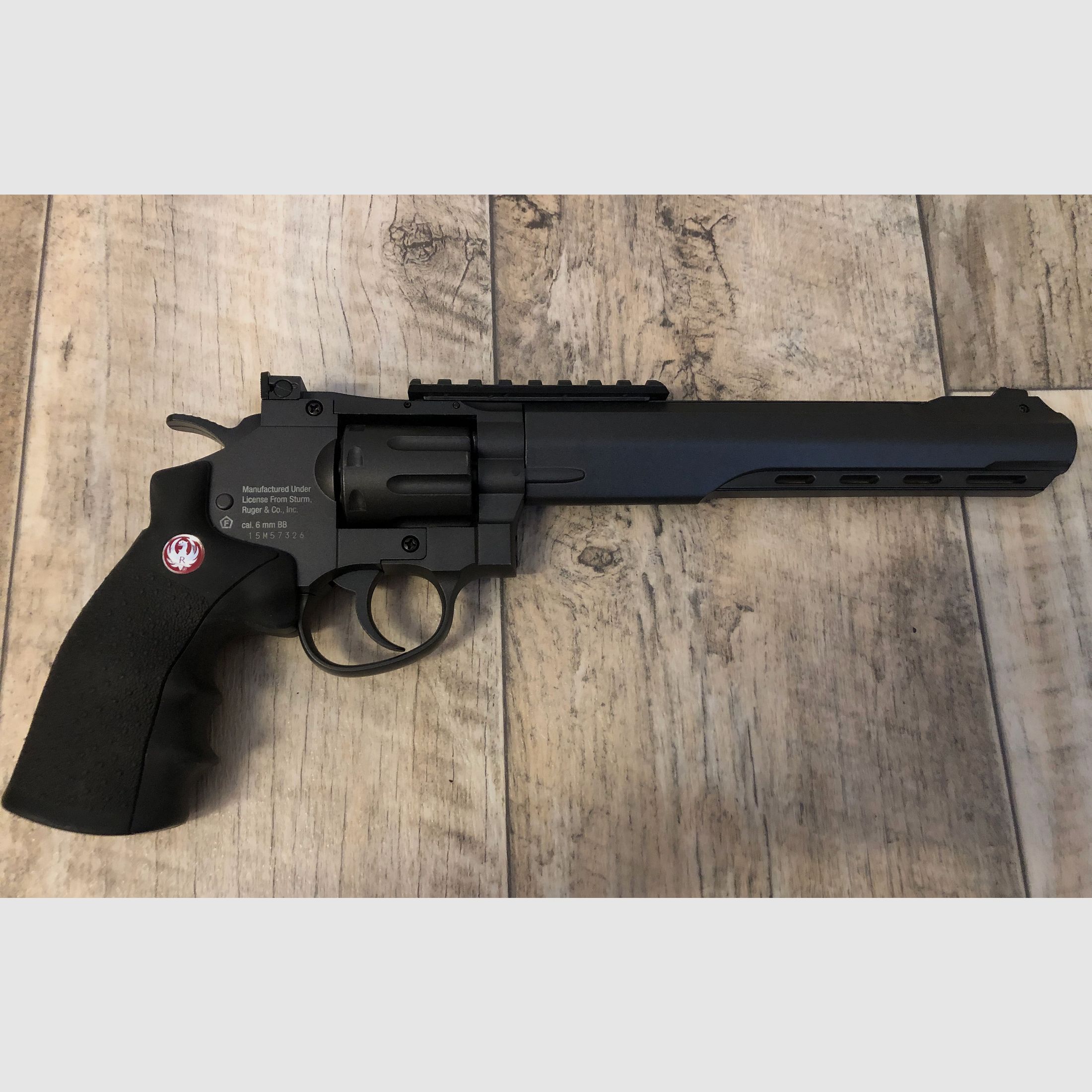 Ruger Super Hawk, Umarex, 6mm BB, CO2, Black, Airsoft