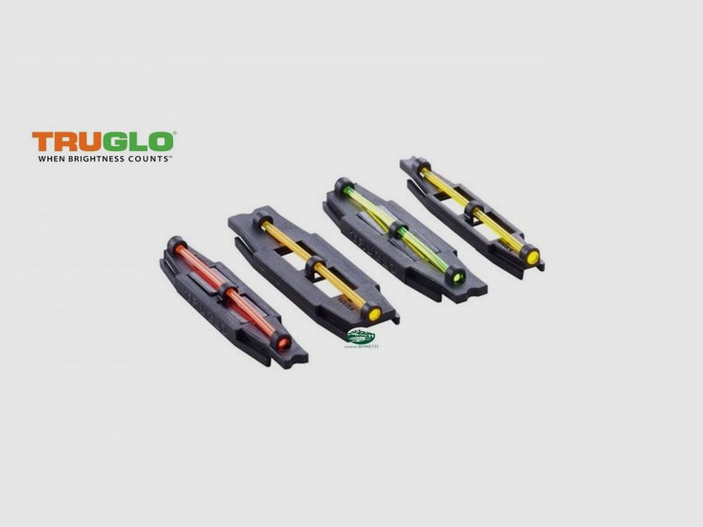 TRUGLO Set mit vier Visierungen für Schiene TG90X