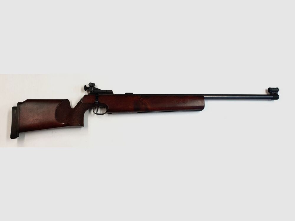 Rifle de un solo tiro Walther, Rifle de competición Walther KK en calibre 22L.r. con dioptría, diafragma iris, mirilla anular, imagen 1 de 10
