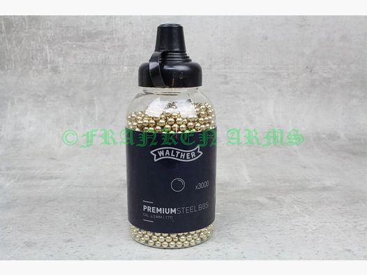 Walther Premium Steel BB 4.5mm 3000 pieces