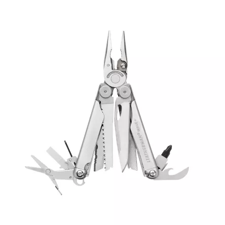 Multiherramienta Leatherman WAVE PLUS STAINLESS con funda de nailon, imagen 1 de 7